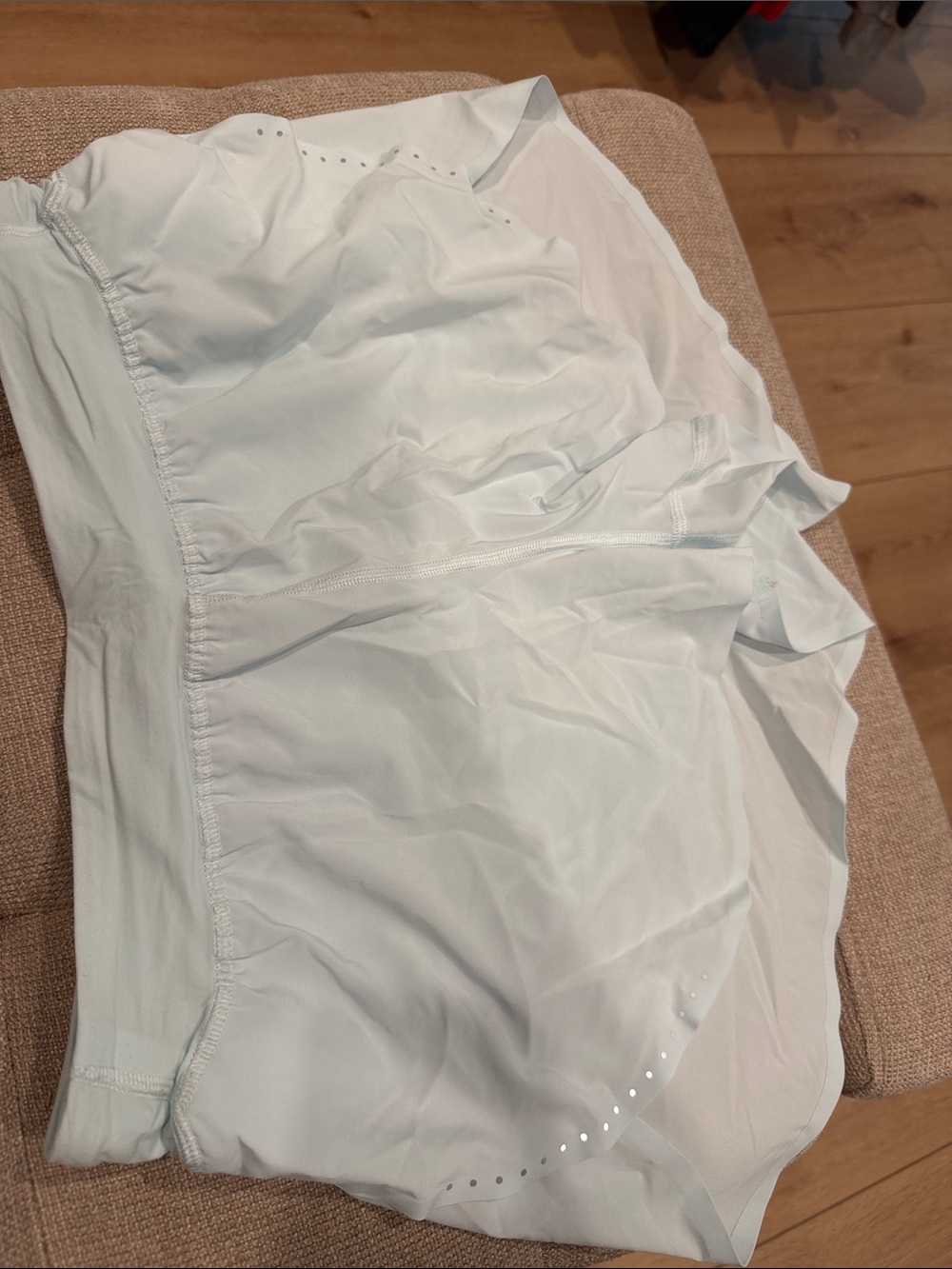 lululemon athletica Light Blue Athletic Shorts